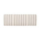 Cierra Black Upholstered Bench