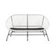 Anson White Loveseat