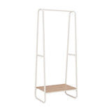 Claira Pewter Clothing Rack Short