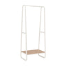 Claira Pewter Clothing Rack Short