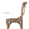 Hyde Gray Wash Bentwood Chair (Set of 2)
