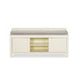 Shirley Antique White Storage Bench