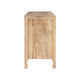 Heidi Natural 2 Door Carved Cabinet