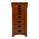 Anna Lee Oak Jewelry Armoire