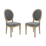 Shiraz Oval Back Chair (Set of 2)