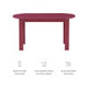 Adirondack Outdoor Coffee Table