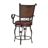 Beatrix Big And Tall Armed Stool