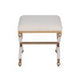 Campaign Gold Rope Stool