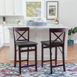 Triena X Back Folding Stool