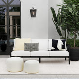 Alora Aluminum 3 Seater Sofa