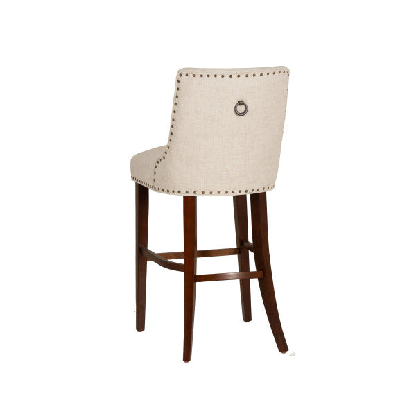 Auden Natural Espresso Stool