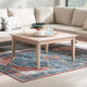 Svana Natural Square Coffee Table