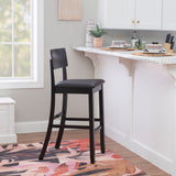 Torino Black Contemporary Stool