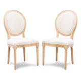 Shiraz Oval Back Chair (Set of 2)