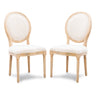 Shiraz Oval Back Chair (Set of 2)