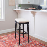 Marino Antique Backless Bar or Counter Stool