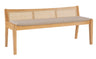 Beaux Cane Back Bench