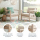 Svana Beige or Navy Side Chair (Set of 2)