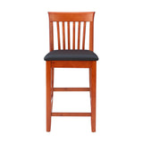 Torino Mission Back Stool