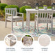 Svana Natural Armed Outdoor Dining Chair (Set of 2)