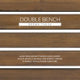 Adirondack Double Bench