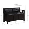Carlton Black Bench