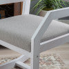 Atlas 2 Position Sled Base Chair White