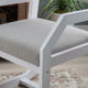 Atlas 2 Position Sled Base Chair White