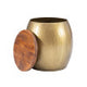 Dreyfus Drum Side Table With Storage