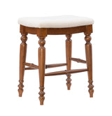 Marino Antique Backless Bar or Counter Stool