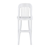 Norman White Bar Stools (Set of 2)