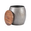 Dreyfus Drum Side Table With Storage