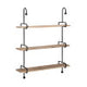 Wilder Black Metal Wall Shelves