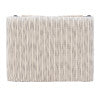 Campaign Striped Accent Stool