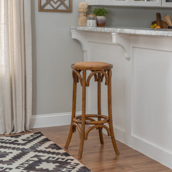 Hyde Rattan Seat Stool – Linon Home & Design LLC