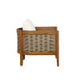 St. Lucia Brown 4PC Outdoor Set