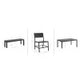 Alora Aluminum 5PC Outdoor Dining Set