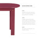 Adirondack Outdoor Coffee Table