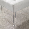 Ella Glitz Acrylic Leg Bench