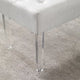 Ella Glitz Acrylic Leg Bench