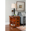 Mission Gray Side Table