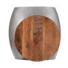 Dreyfus Drum Side Table With Storage