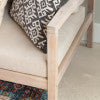 Svana Beige or Navy 4PC Sectional Set