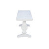 Banks White 6 Piece Table Bench 4 Chair