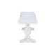 Banks White 6 Piece Table Bench 4 Chair