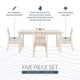 Svana Natural 5PC Dining Set