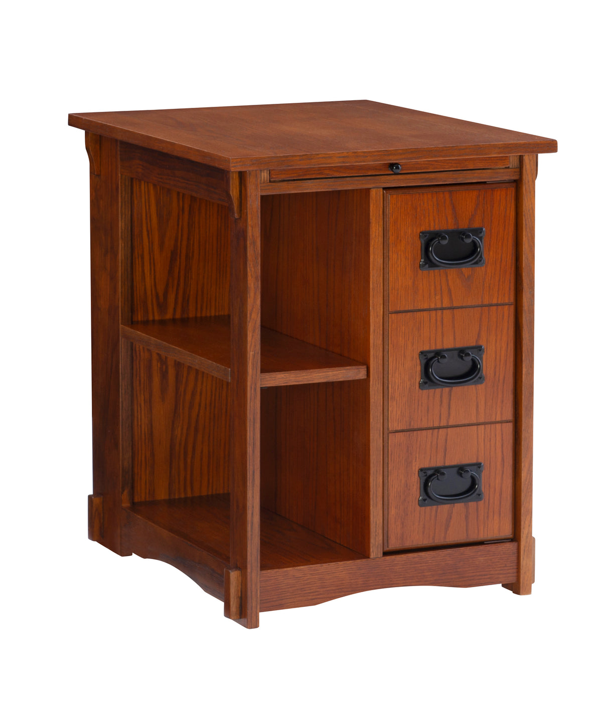 Mission Gray Side Table