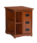 Mission Gray Side Table