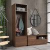 Maxton Mid Century Hall Tree 1 Drawer