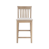 Torino Mission Back Stool